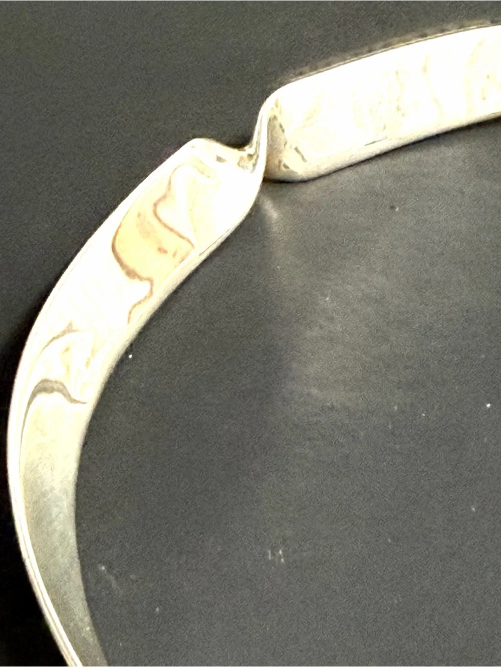 925 SS Minimalist Collar Choker Necklace 16” 38 grams